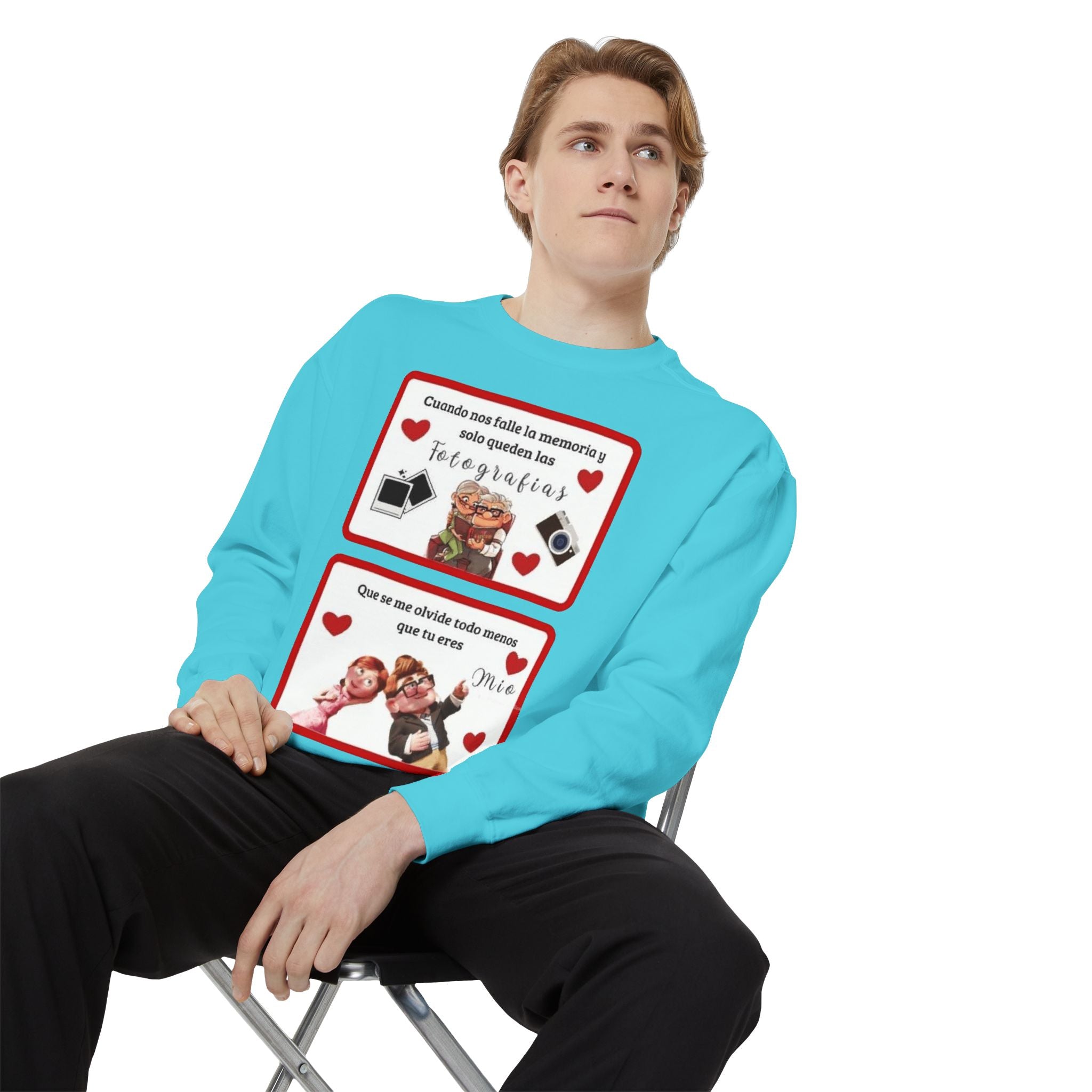 Valentine's Day Photo Collage  Romantico SAN VALENTÍN sweatshirt