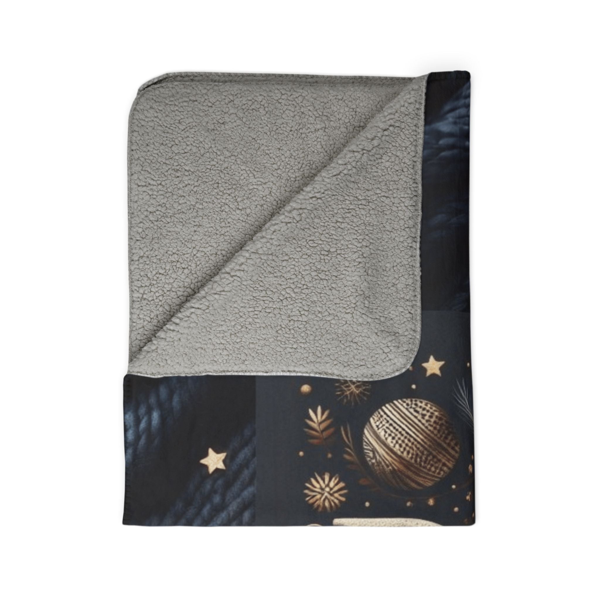Dad Holiday Sherpa Blanket – Warm Cozy Fleece Throw for Christmas & Father’s Day Holiday Christmas Blanket,