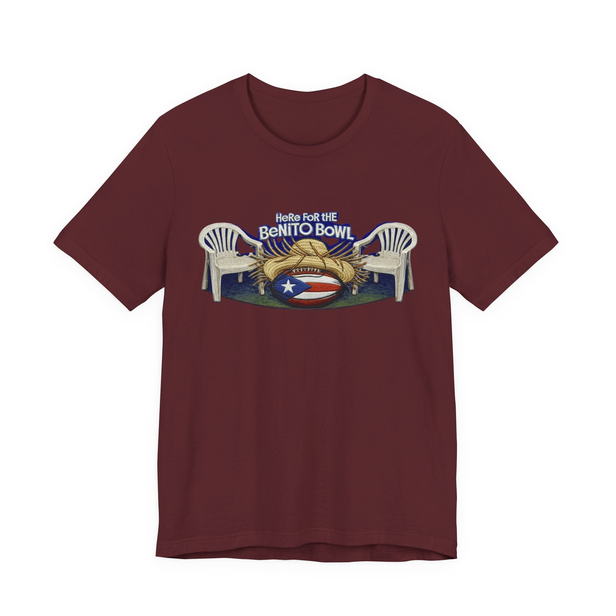 Benito Bowl Puerto Rico Football Tee