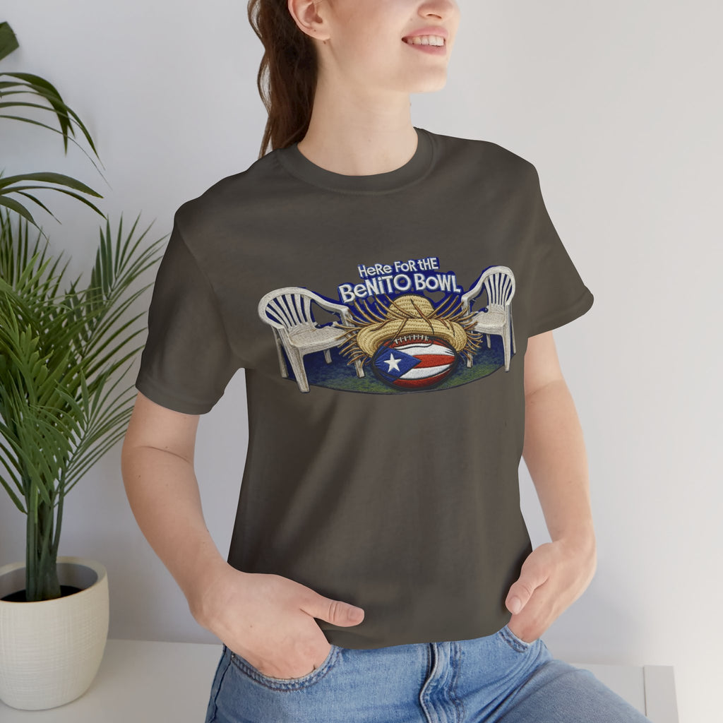 Benito Bowl Puerto Rico Football Tee