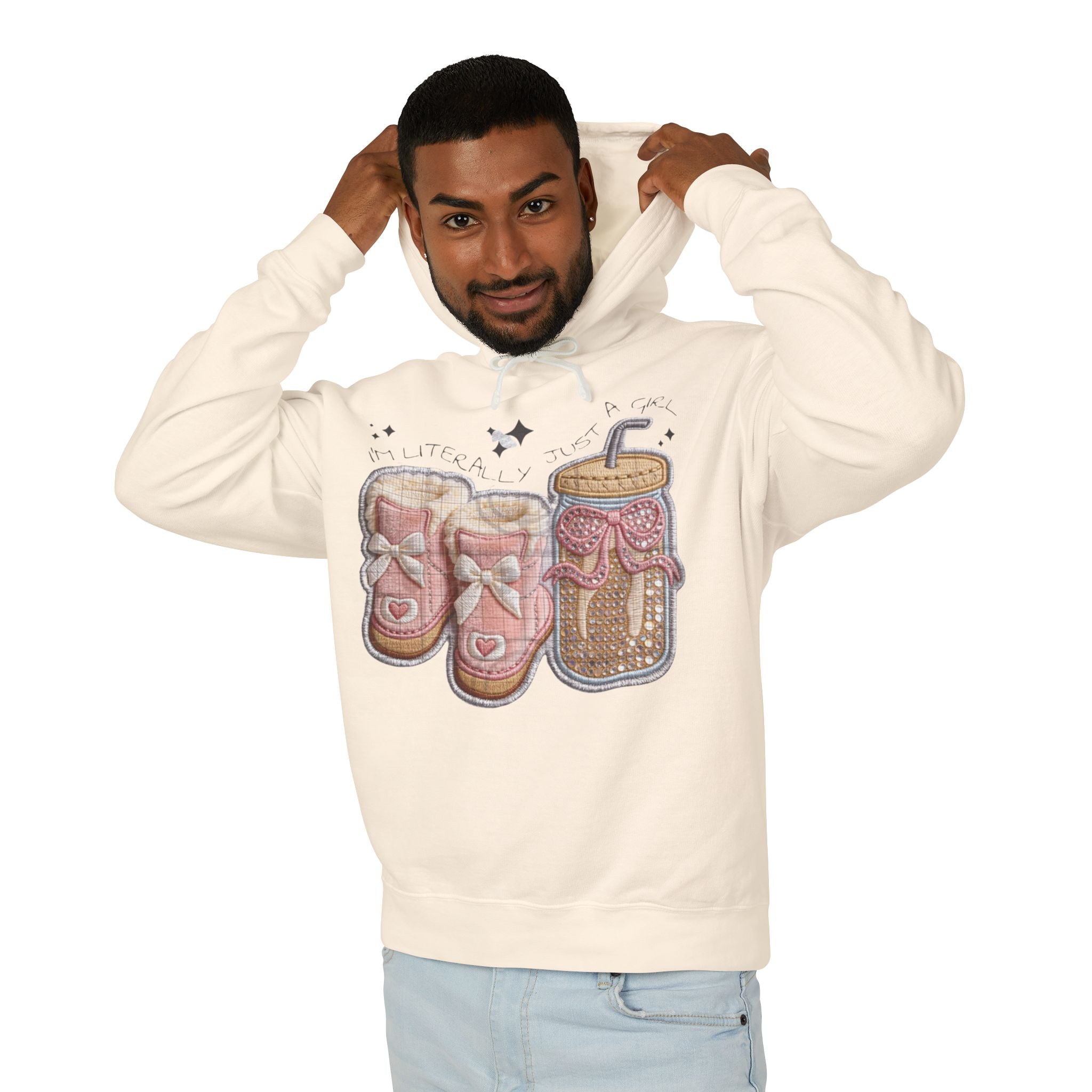 Cozy Baby Booties  Bottle Hoodie  Cute Newborn Nursing Mom Sweatshirt