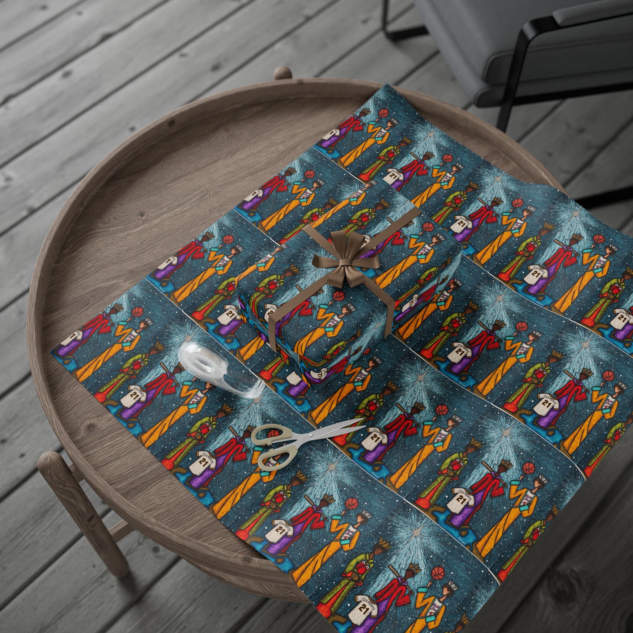 Puerto Rico Wrapping Paper – Cultural Gift Wrap | Boricua Heritage Design | Holiday & Celebration Gift Packaging