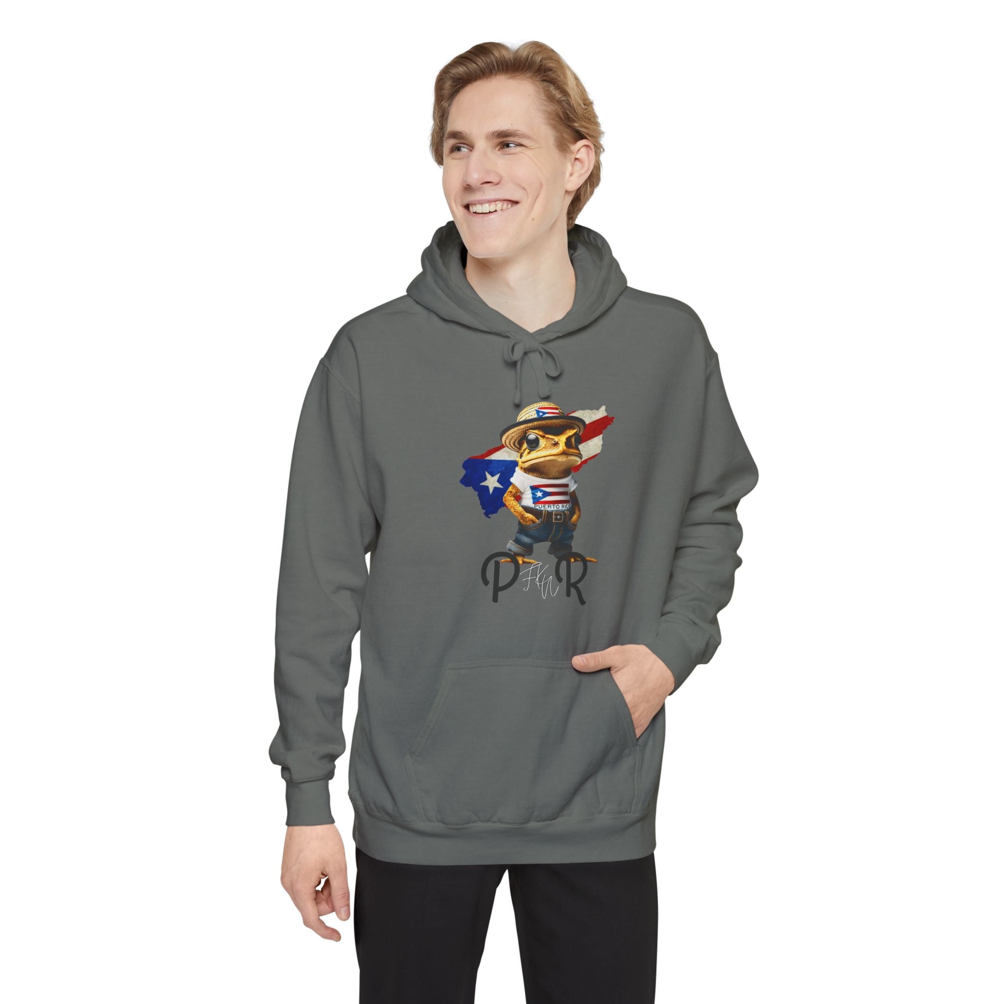 Camiseta y Sudadera Unisex con Bordado – Diseño de Puerto Rico Puerto Rico Embroidered T-Shirt & Unisex Crewneck Sweatshirt
