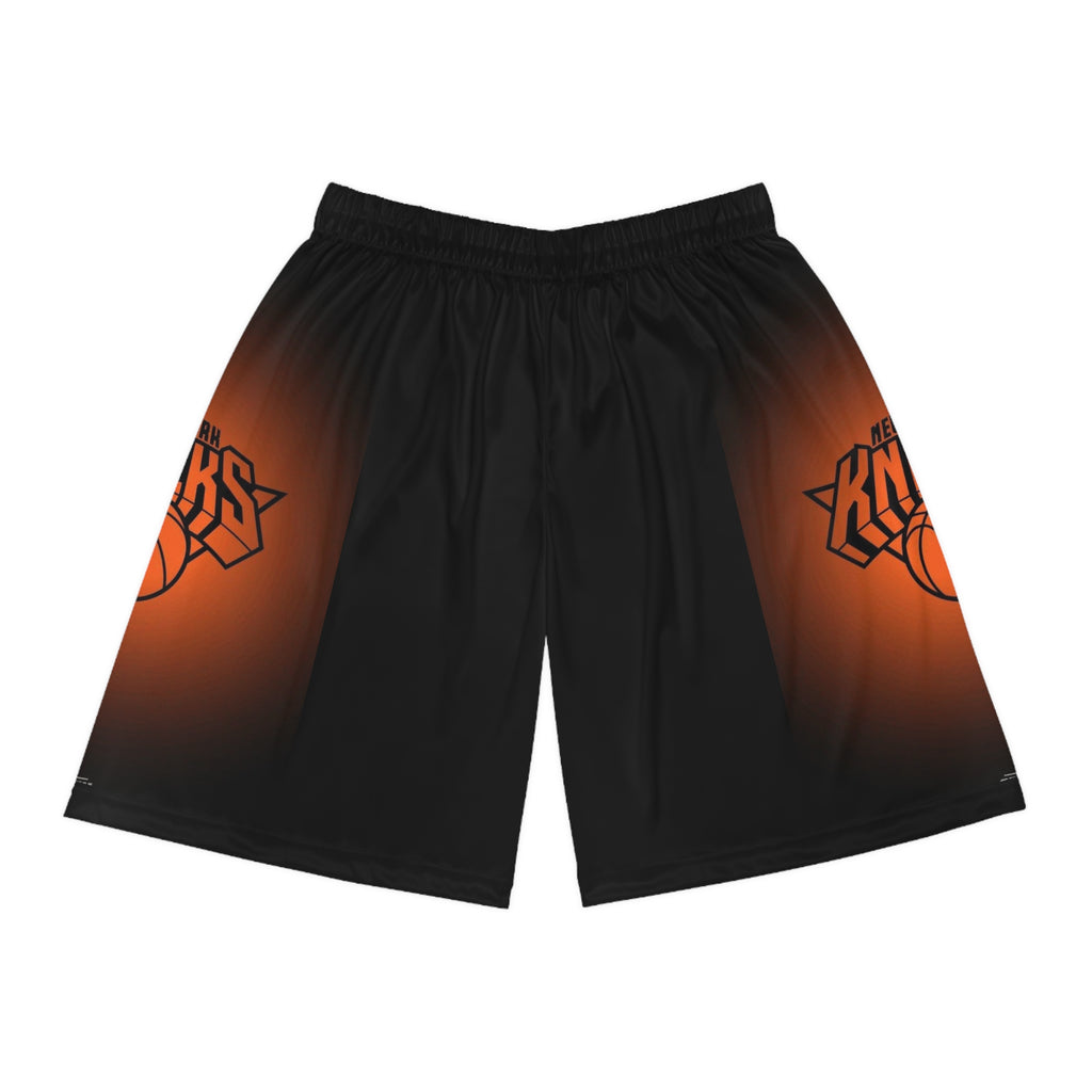 Heart Basketball Graphic Sweat Shorts — Athletic-Inspired Casual Shorts NY-K