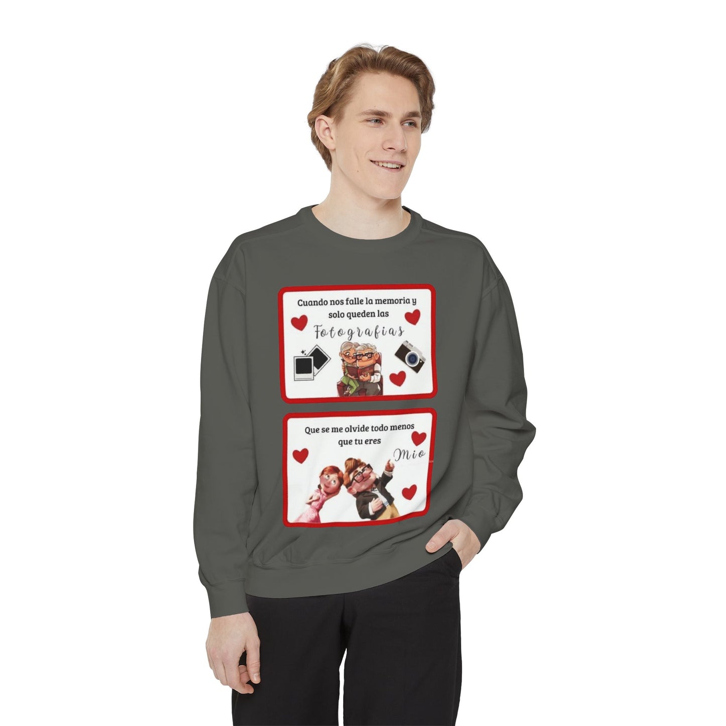 Valentine's Day Photo Collage  Romantico SAN VALENTÍN sweatshirt