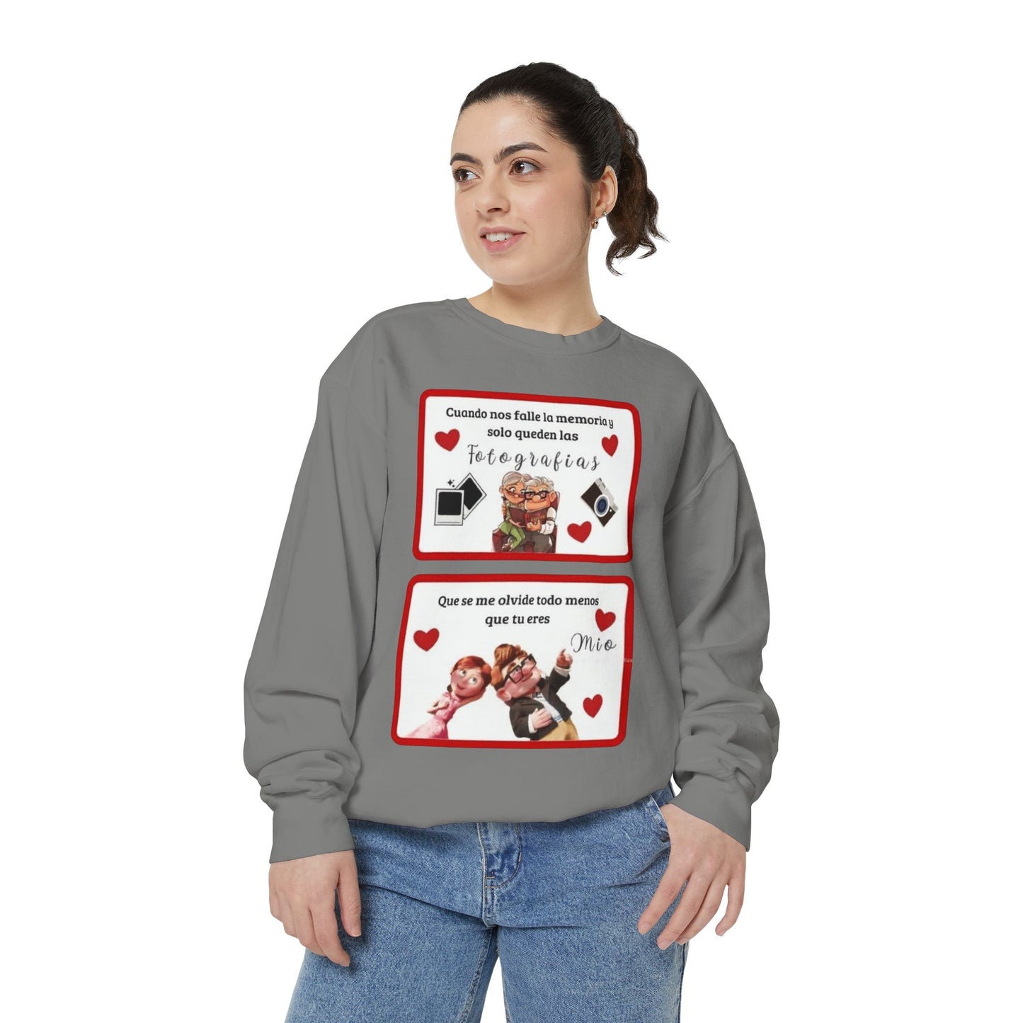 Valentine's Day Photo Collage  Romantico SAN VALENTÍN sweatshirt