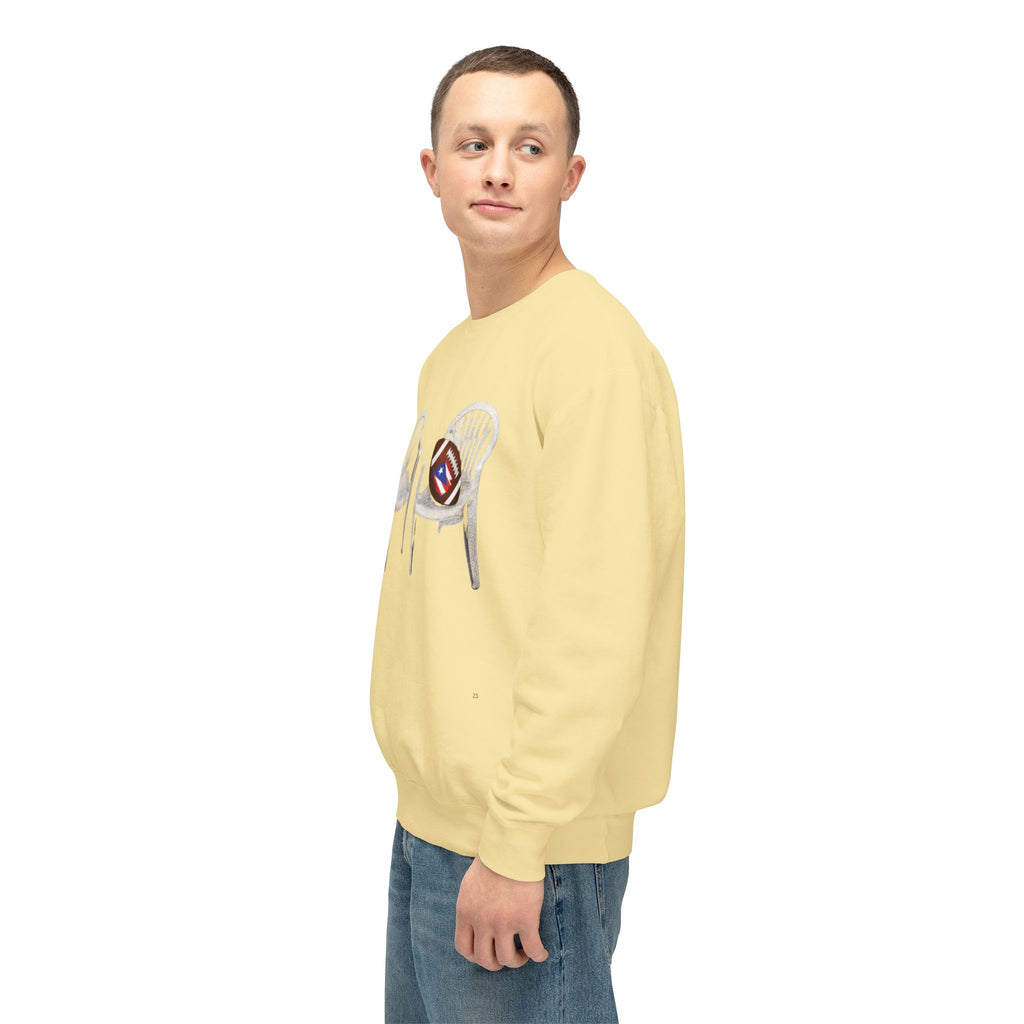 Benito Super Bowl 94 Puerto Rico Shirt Chair Vibes Crewneck Sweatshirt