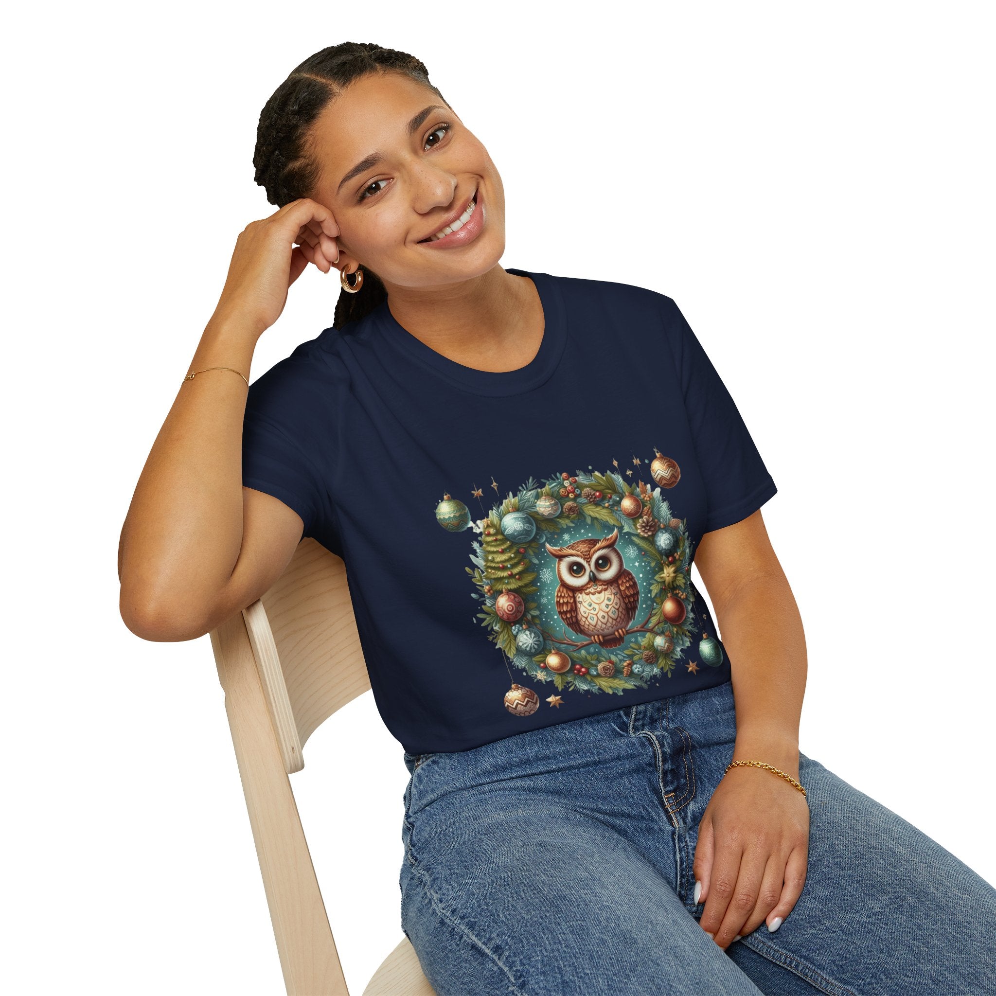 Merry Christmas Shirt  Santa, Reindeer  Holiday Spirit Design