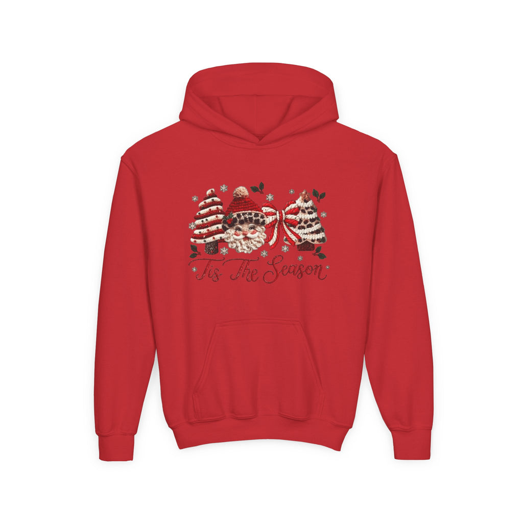 Youth Hoodie  Grinch Christmas Scene with 'Maybe Christmas' Quote