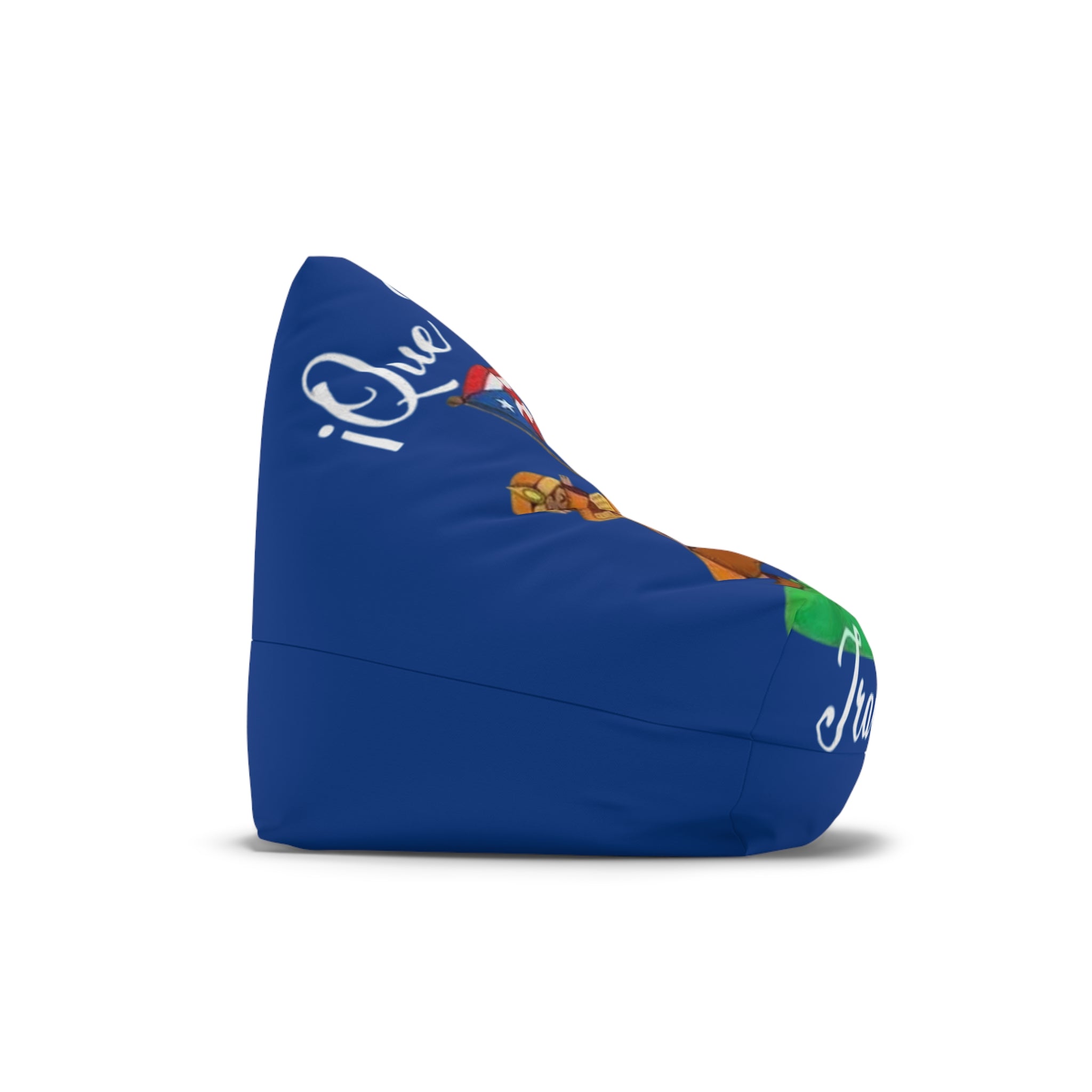 The Tree Kings Puerto Rican Tradición Bean Bag Cover  Festive Island Dance Design