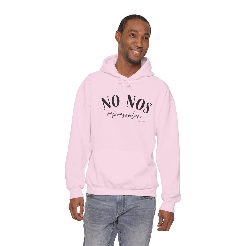 Puerto Rican Pride Hoodie  “No Nos representan” Front & Puñeta Flag Back