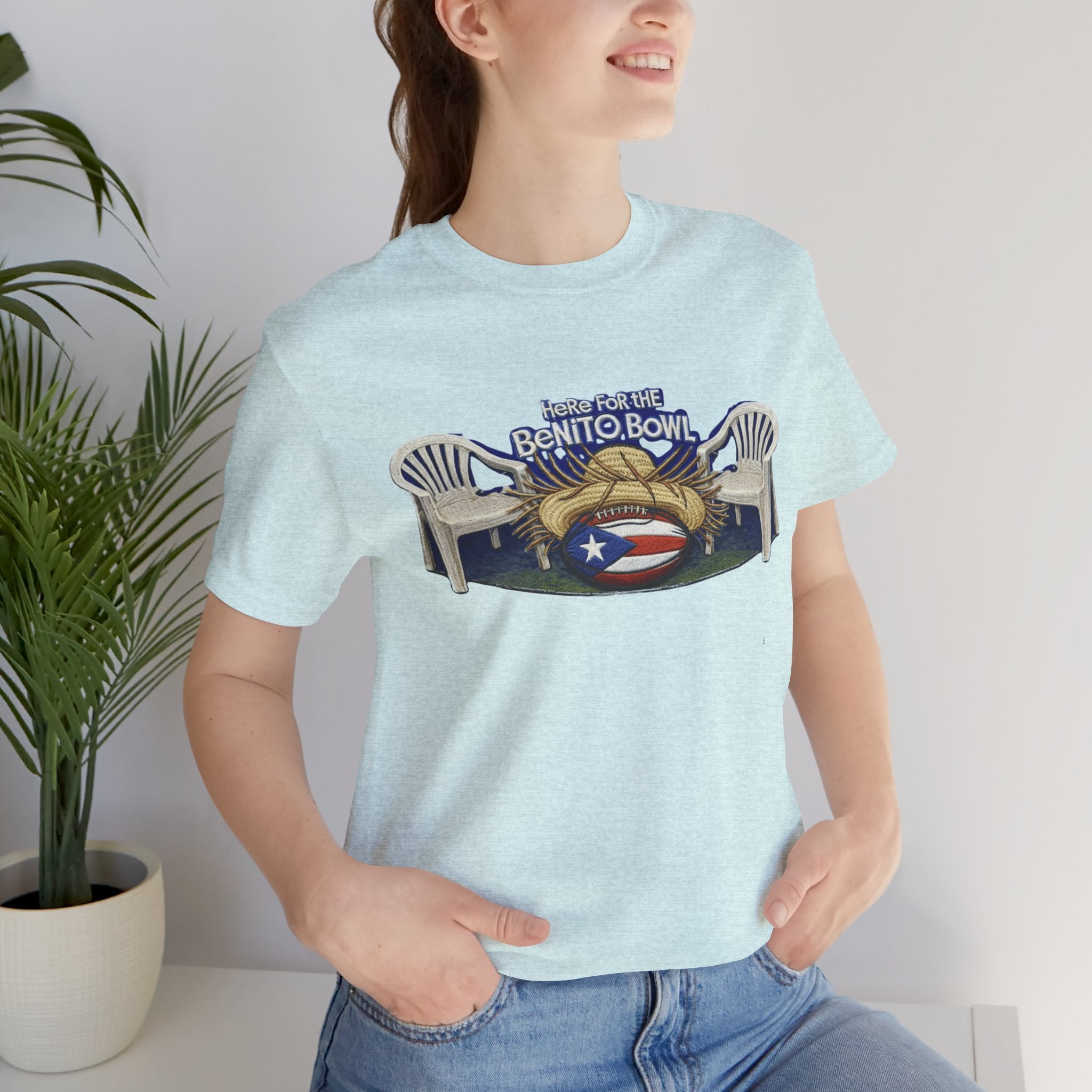 Benito Bowl Puerto Rico Football Tee
