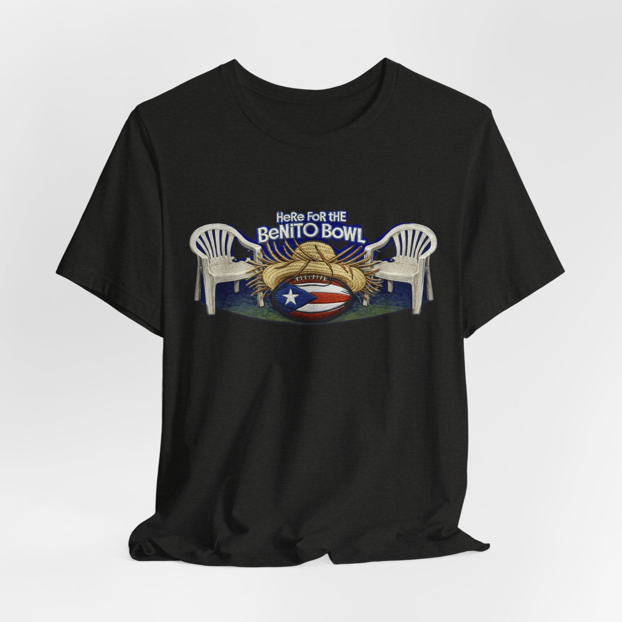 Benito Bowl Puerto Rico Football Tee