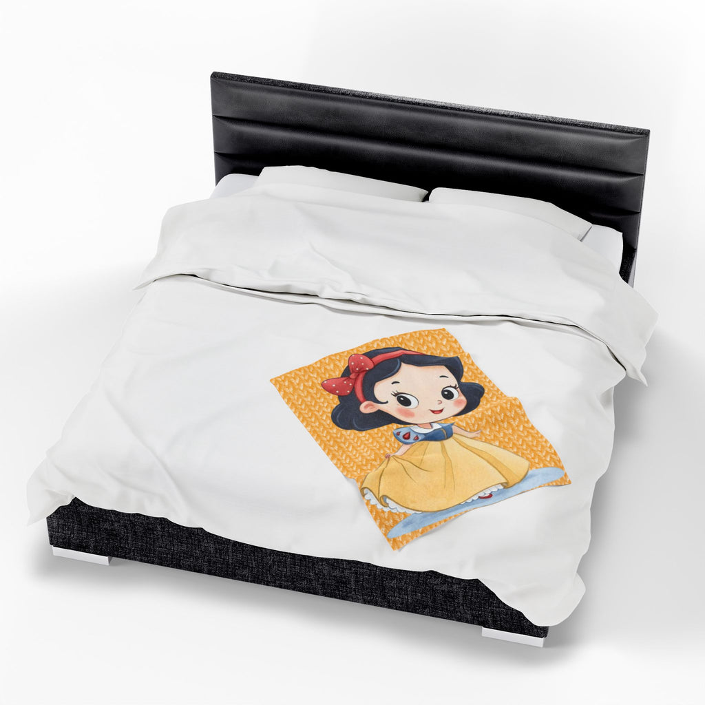 Santa Peeking Velveteen Plush Blanket — Cute Christmas Throw for Kids & Holiday Décor