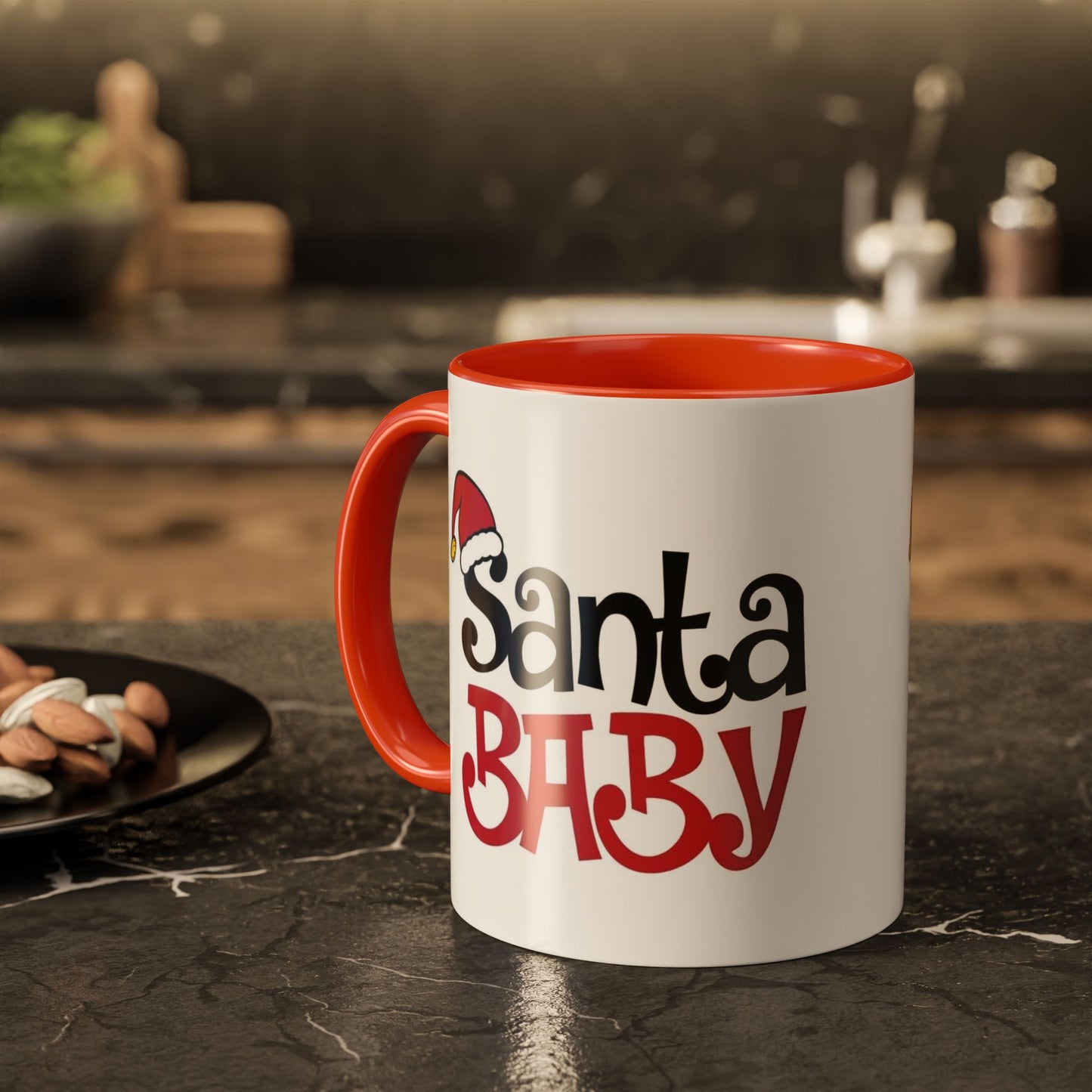 Santa Baby Colorful Mug - Perfect Holiday Gift for Coffee Lovers
