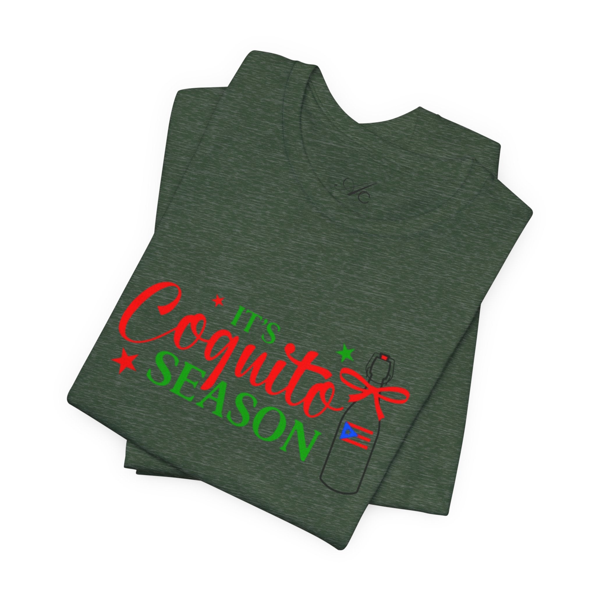 It's Coquito Season T-Shirt - Christmas Puerto Rican Holiday Cocktail Tee