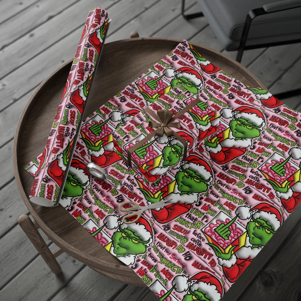 Festive Wrapping Paper – Whimsical Holiday Gift Wrap | Christmas Paper Roll | Fun & Unique Gift Packaging