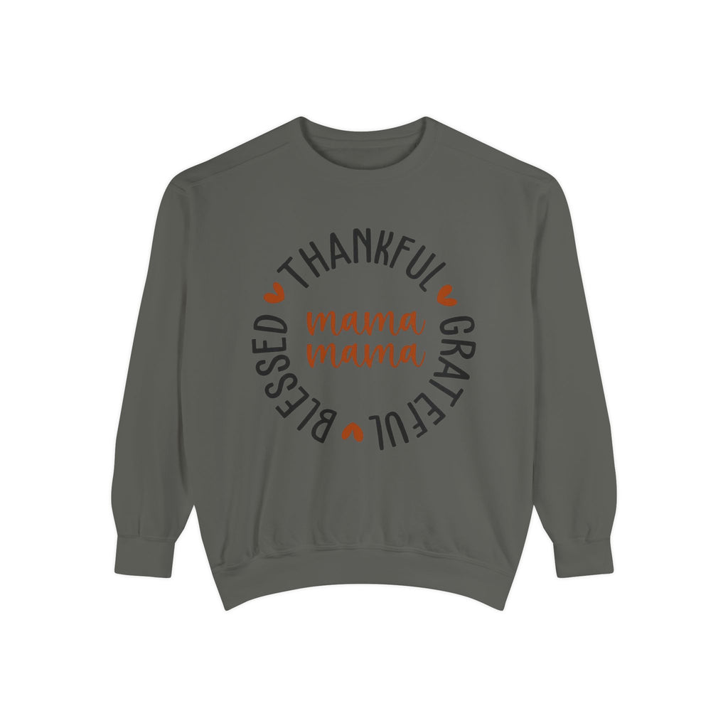 MOM  Sweatshirt Thankful Grateful Blessed "Mama Mama" Sweatshirt