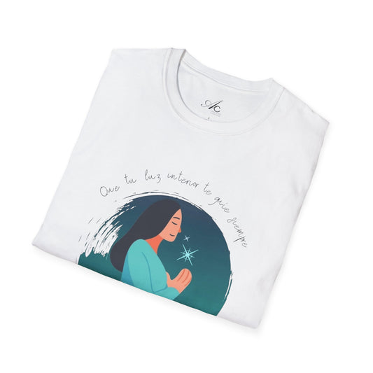 Wear Your Peace. Meditative Goddess T-Shirt, Mindfulness Apparel, Spiritual Gift, Yoga Tee, Relaxation Wear, Inspirational Top