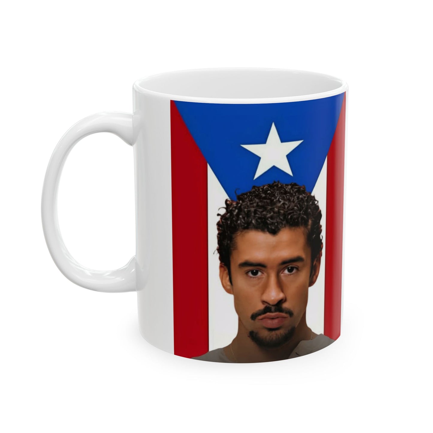Puerto Rican Pride Ceramic Mug, Unique Gift for Coffee Lovers, 11oz & 15oz Sizes, Perfect for Holidays and Celebrations