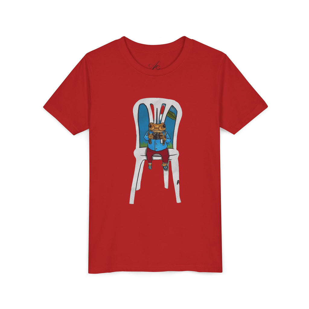 Kids Concho on a High Chair T-Shirt Cute Baby Rabbit Feeding Tee kids PUERTO RICO CHRISTMAS T-SHIRT