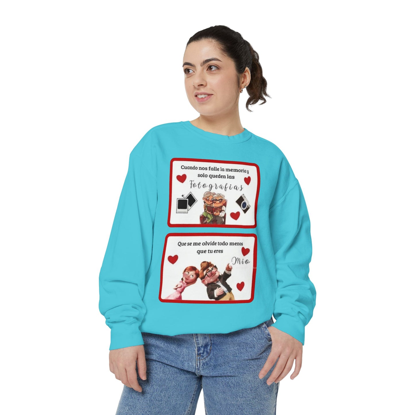 Valentine's Day Photo Collage  Romantico SAN VALENTÍN sweatshirt