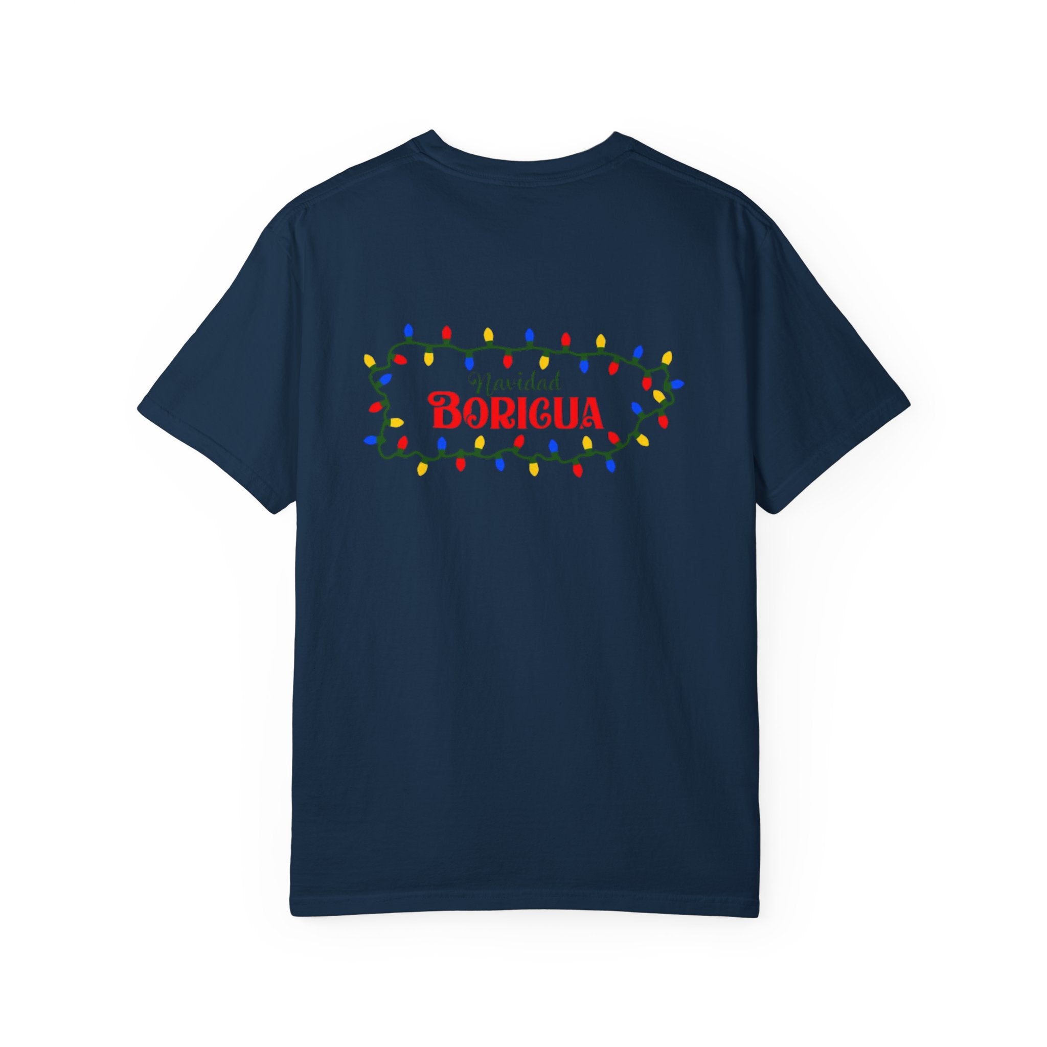 Medalla Light Beer T-Shirt  Navidad Boricua Holiday Tee Puerto Rico’s Navidades