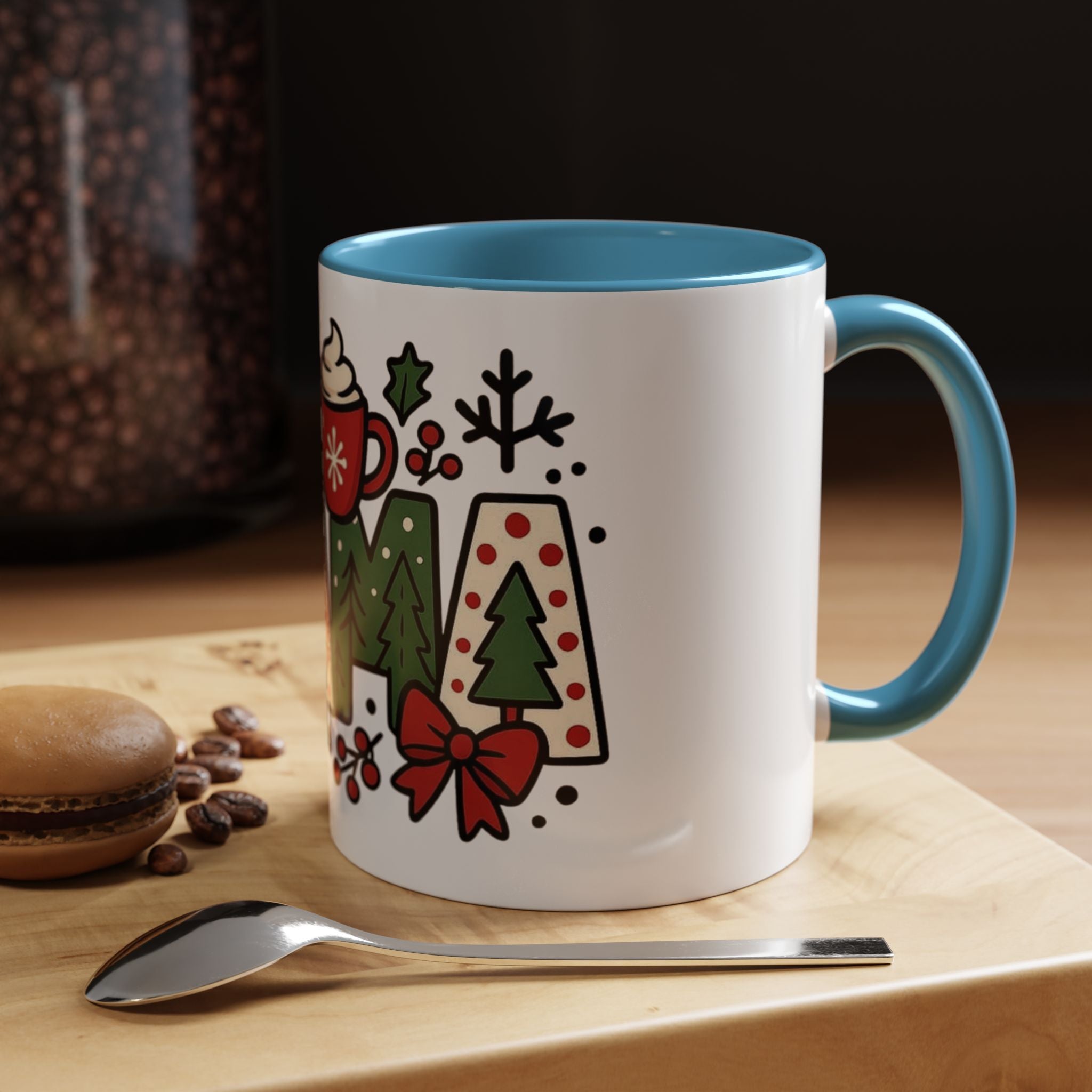 Mama Christmas Coffee Mug  Holiday Accent Mug (11/15oz) Christmas Mugs Collection!
