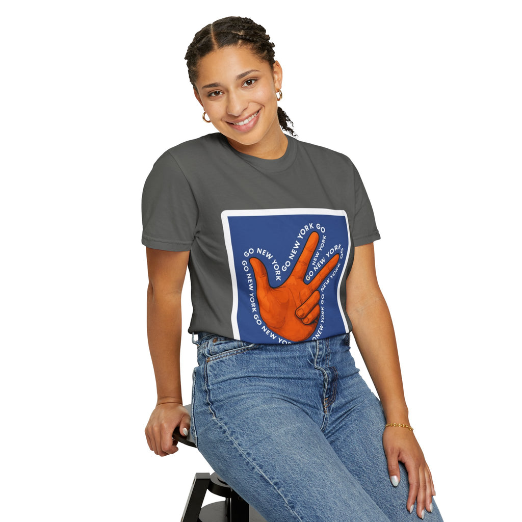 Go New York Hand Graphic T-Shirt
