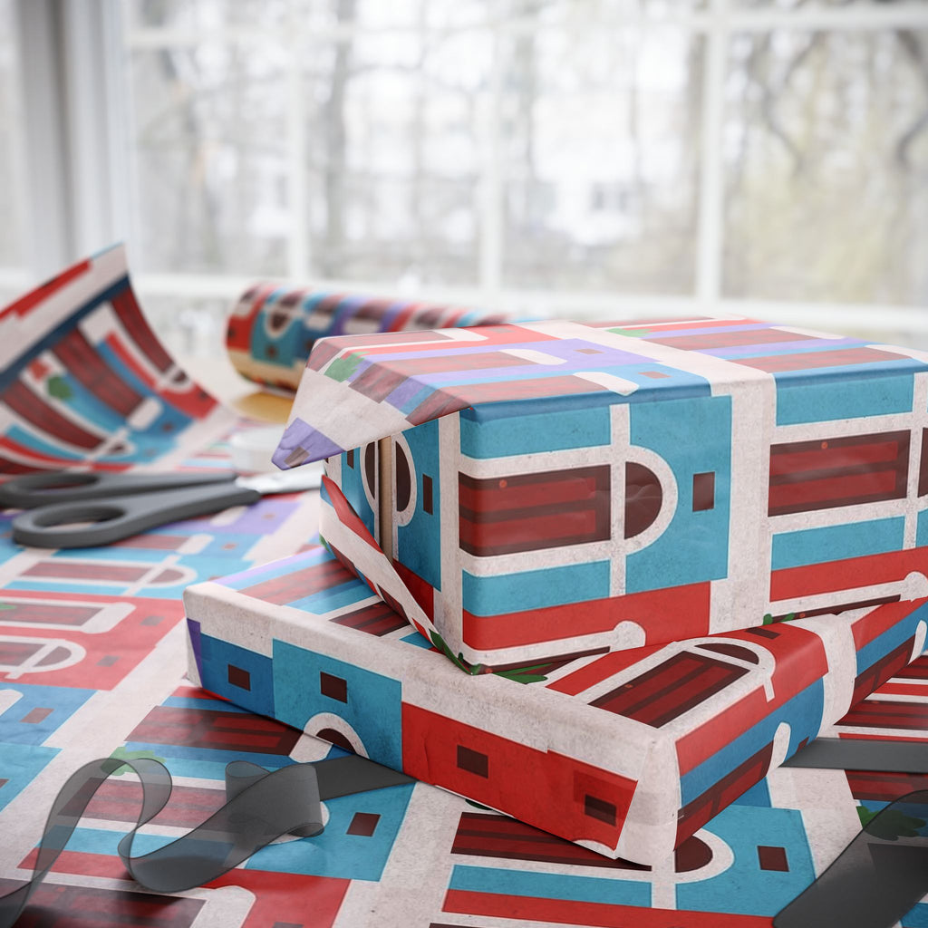 Puerto Rico Wrapping Paper – Cultural Gift Wrap | Boricua Heritage Design | Holiday & Celebration Gift Packaging