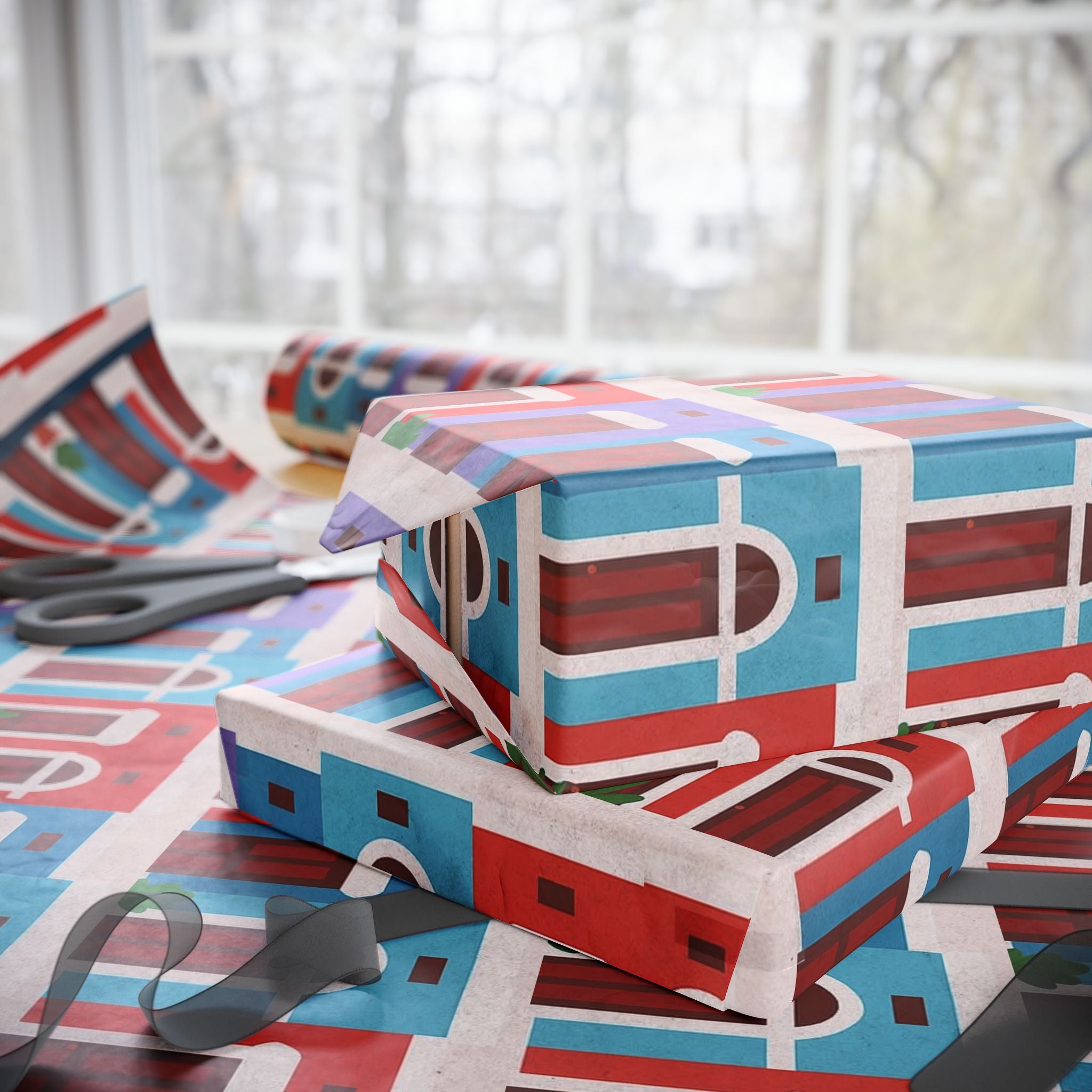 Puerto Rico Wrapping Paper – Cultural Gift Wrap | Boricua Heritage Design | Holiday & Celebration Gift Packaging