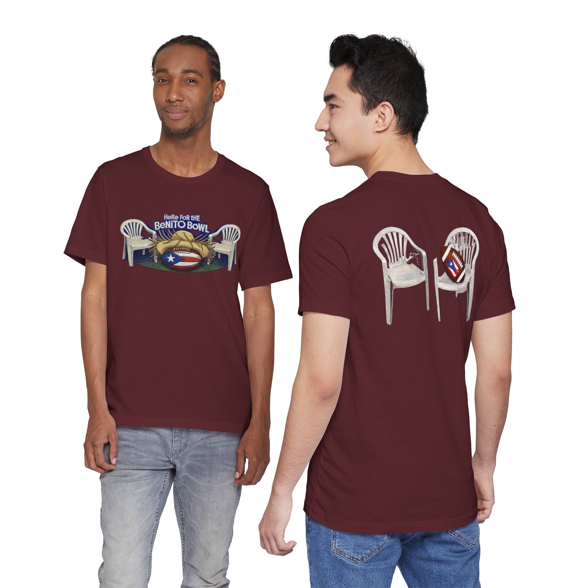 Benito Bowl Puerto Rico Football Tee