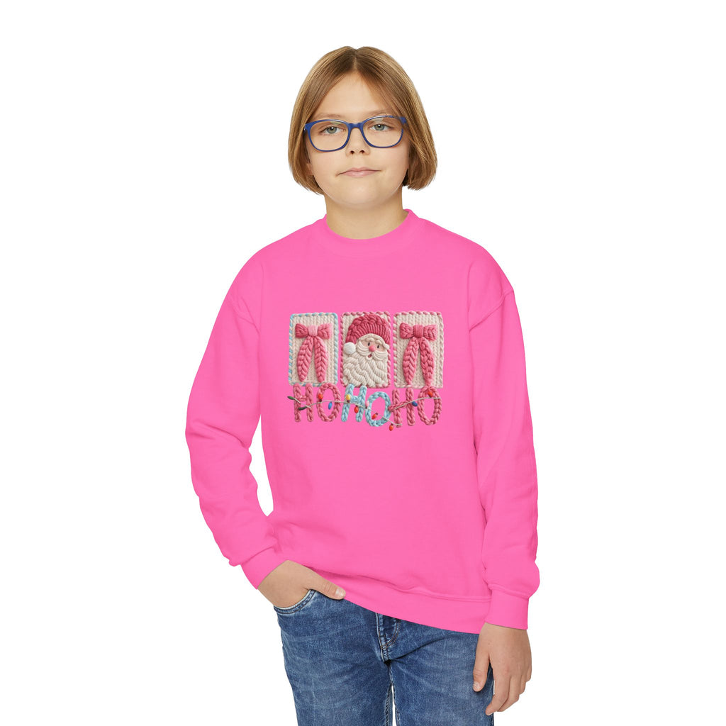 Youth Christmas 'HOHOHO' Crewneck Sweatshirt