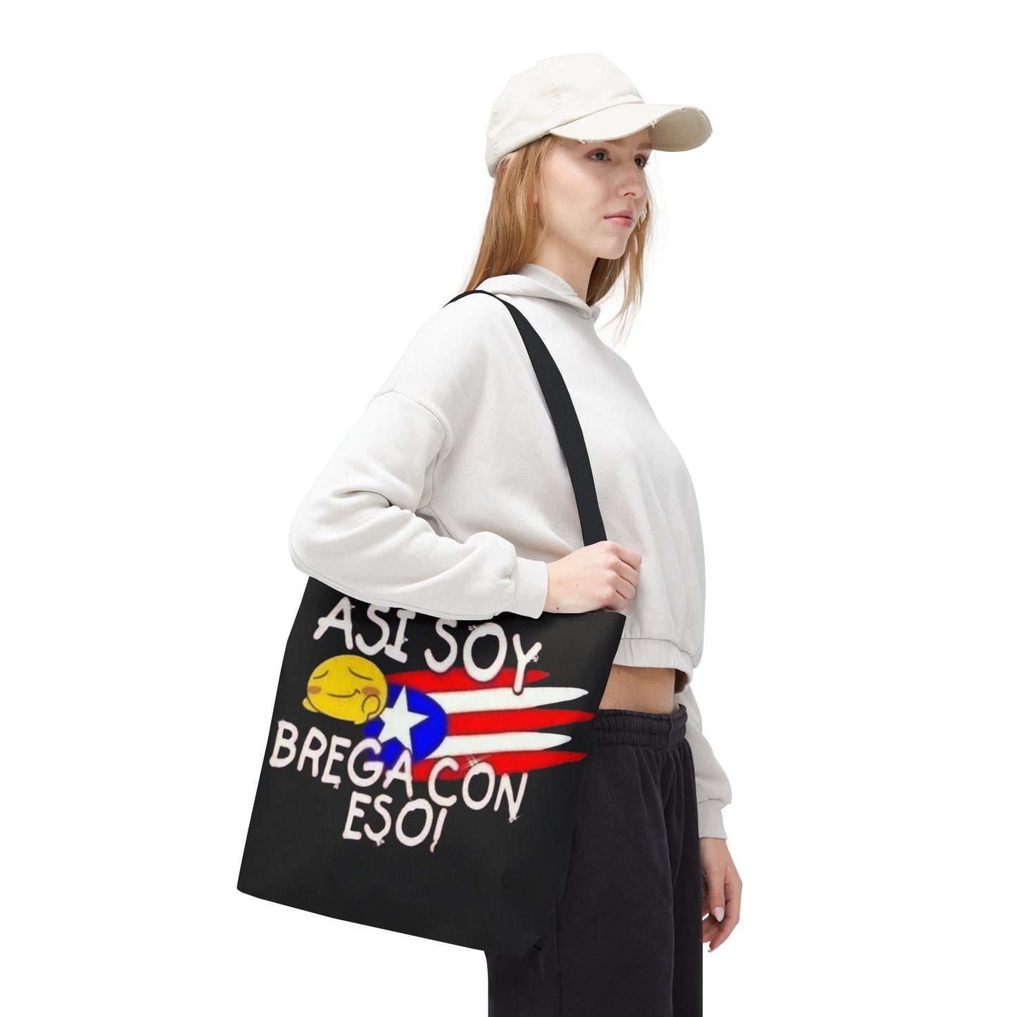 Carry Your Culture – Puerto Rican Pride in Every Step Vibrant Puerto Rican Tote Bag, Beach Bag, Shopping Tote, Travel Bag, Gift for Her, Eco-Friendly Reusable Bag