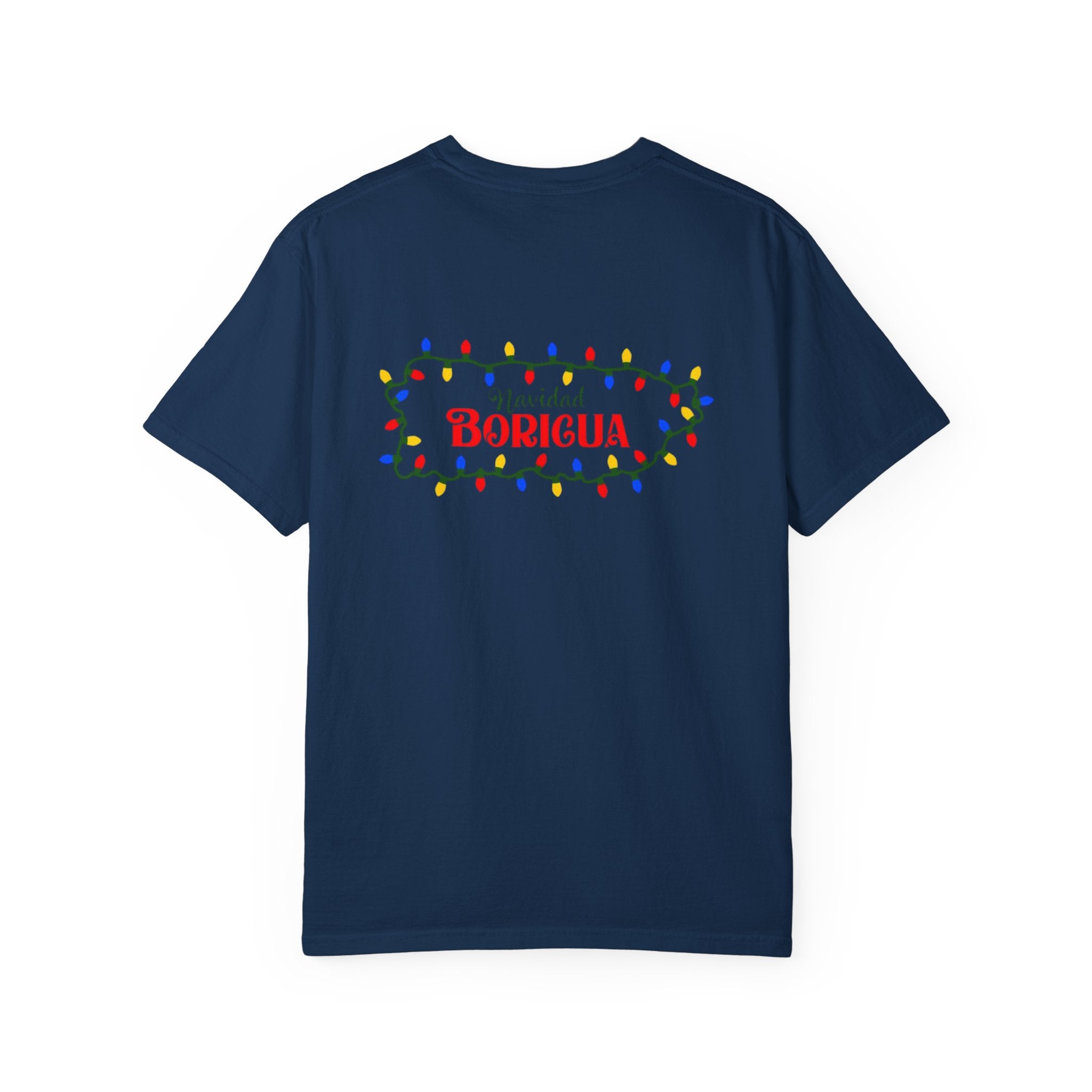 Medalla Light Beer T-Shirt  Navidad Boricua Holiday Tee Puerto Rico’s Navidades