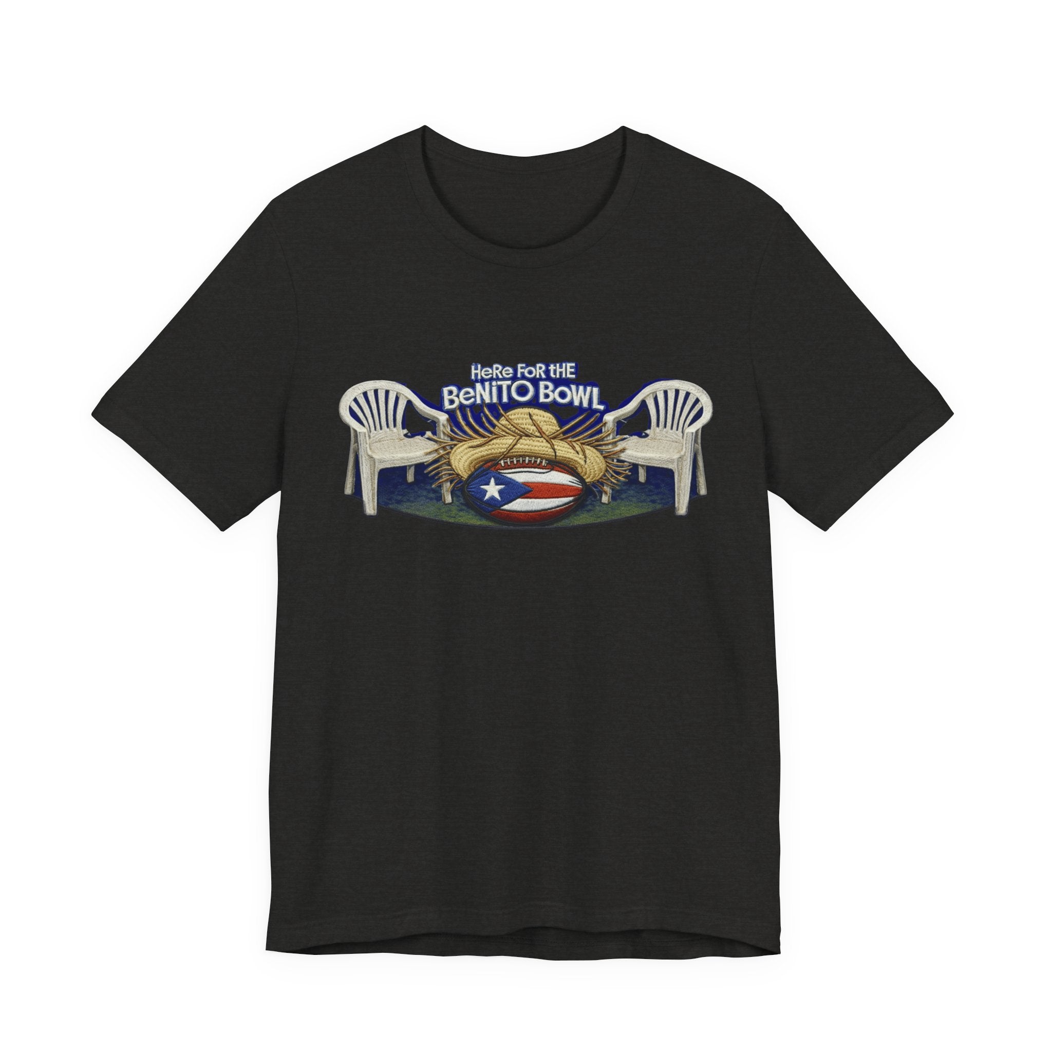 Benito Bowl Puerto Rico Football Tee