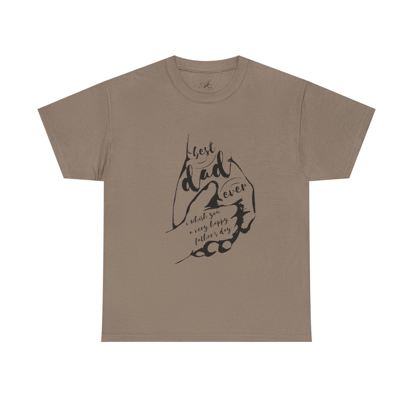 Best Dad Ever T-Shirt | Unisex Heavy Cotton Tee for Father's Day, Gifts for Dads, Cool Dad Apparel, Everyday Wear, Family Celebrations
