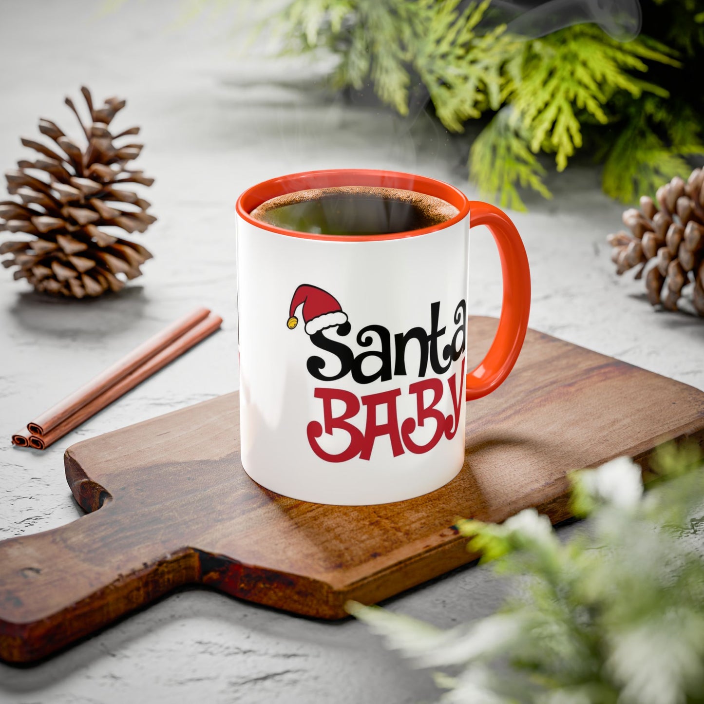 Santa Baby Colorful Mug - Perfect Holiday Gift for Coffee Lovers