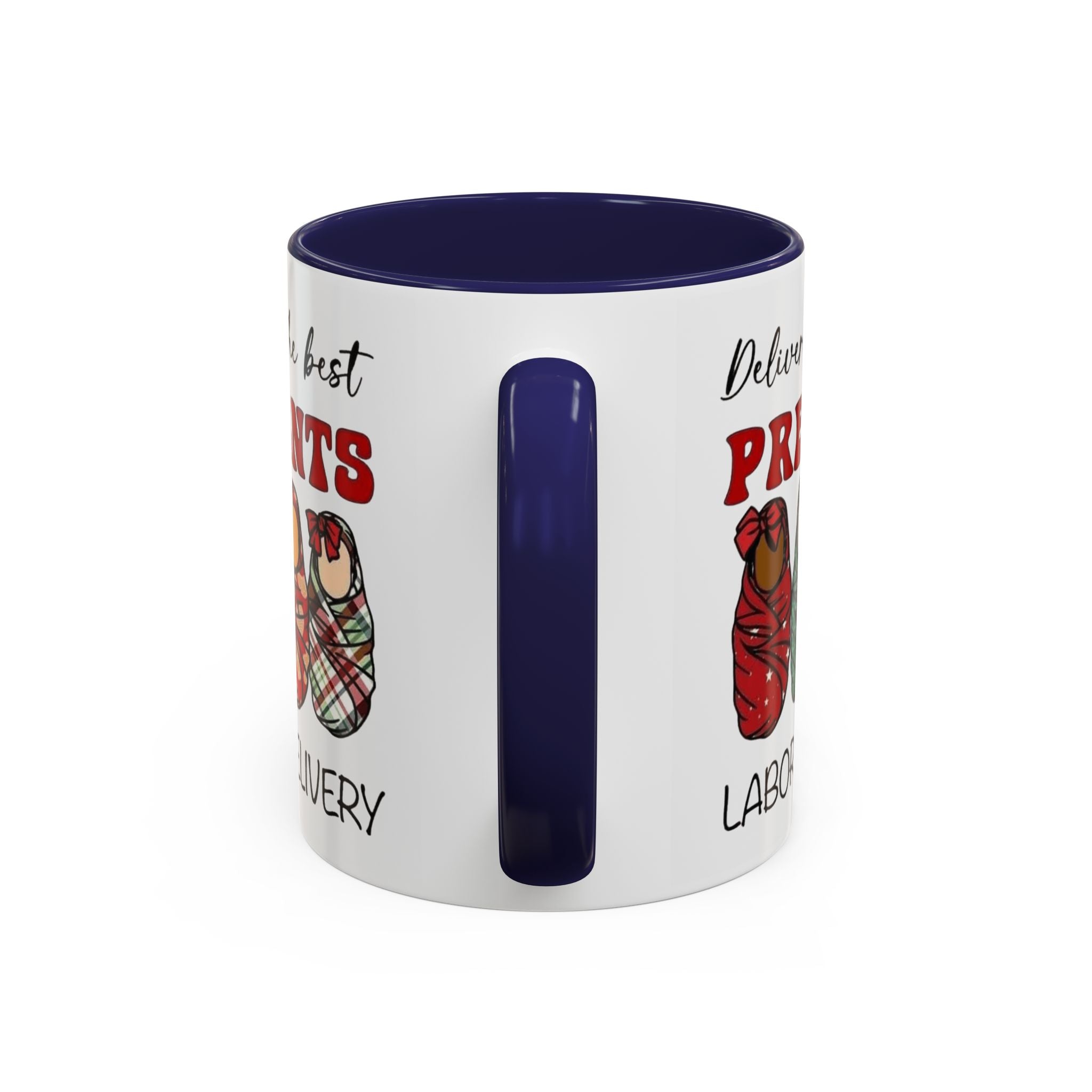 Christmas Presents Delivery Coffee Mug — "Delivering the Best Presents" Accent Mug Medical Christmas Mug,