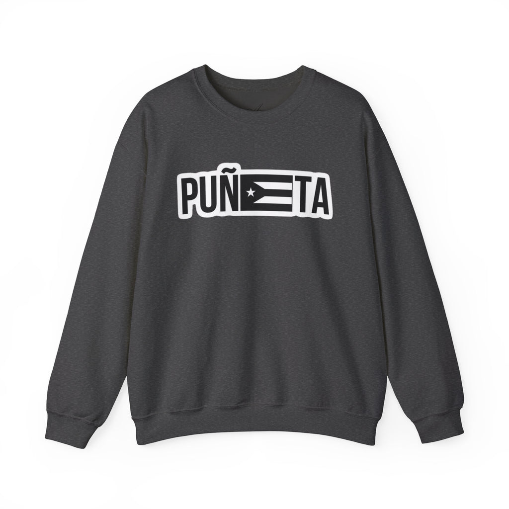 Puñeta Sweatshirt  Puerto Rican Flag Graphic Crewneck