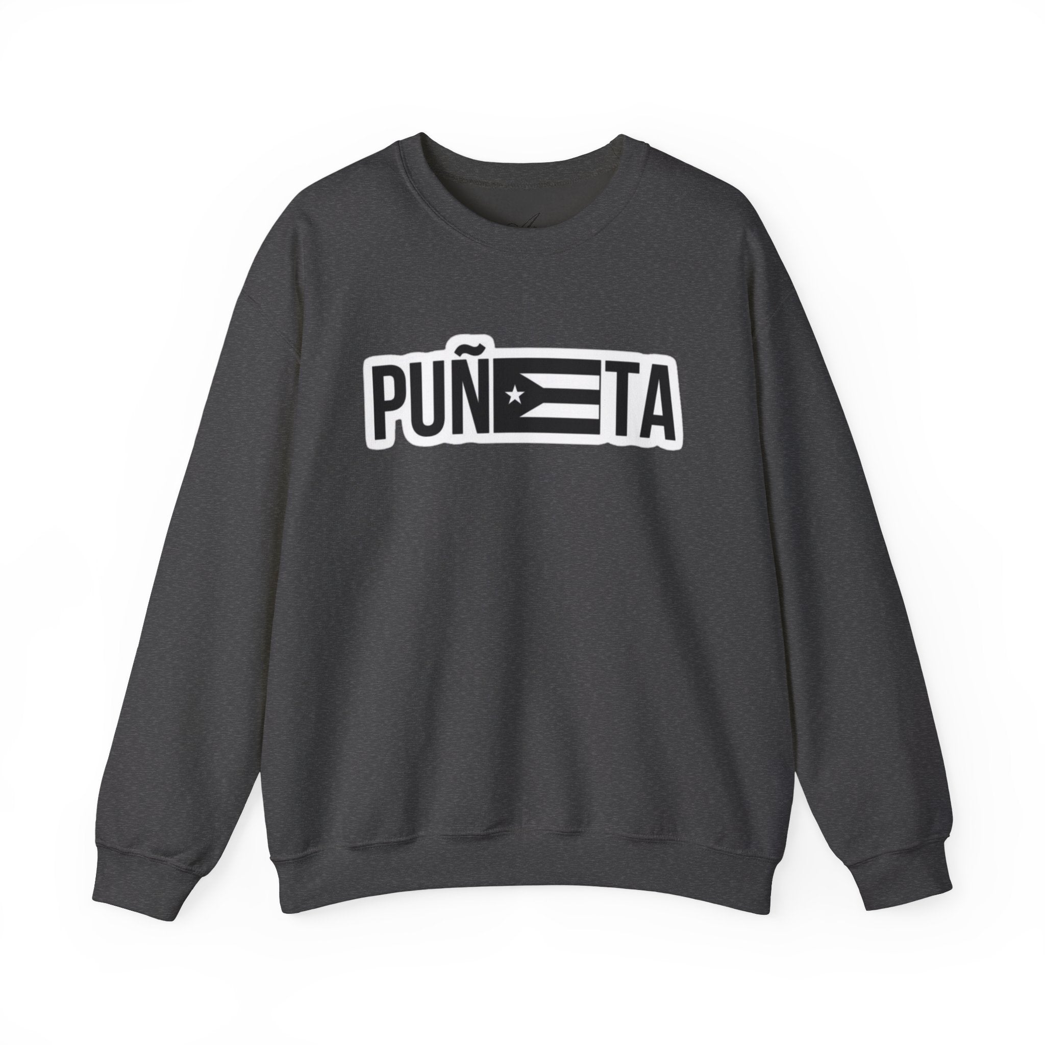Puñeta Sweatshirt  Puerto Rican Flag Graphic Crewneck