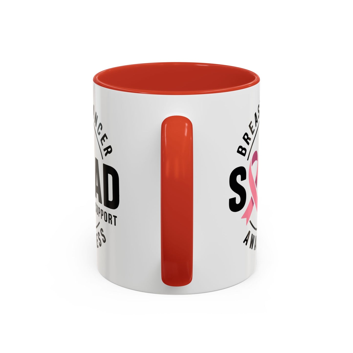 Breast Cancer Awareness Coffee Mug - Support Your Squad