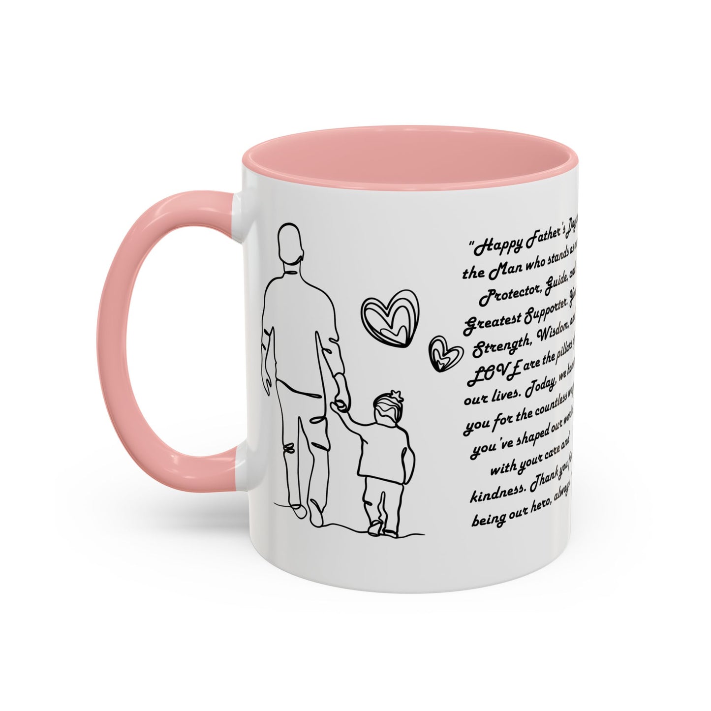 Fathers Day Mug Gift for Dad Funny Fathers Mug Accent Coffee Mug (11, 15oz)