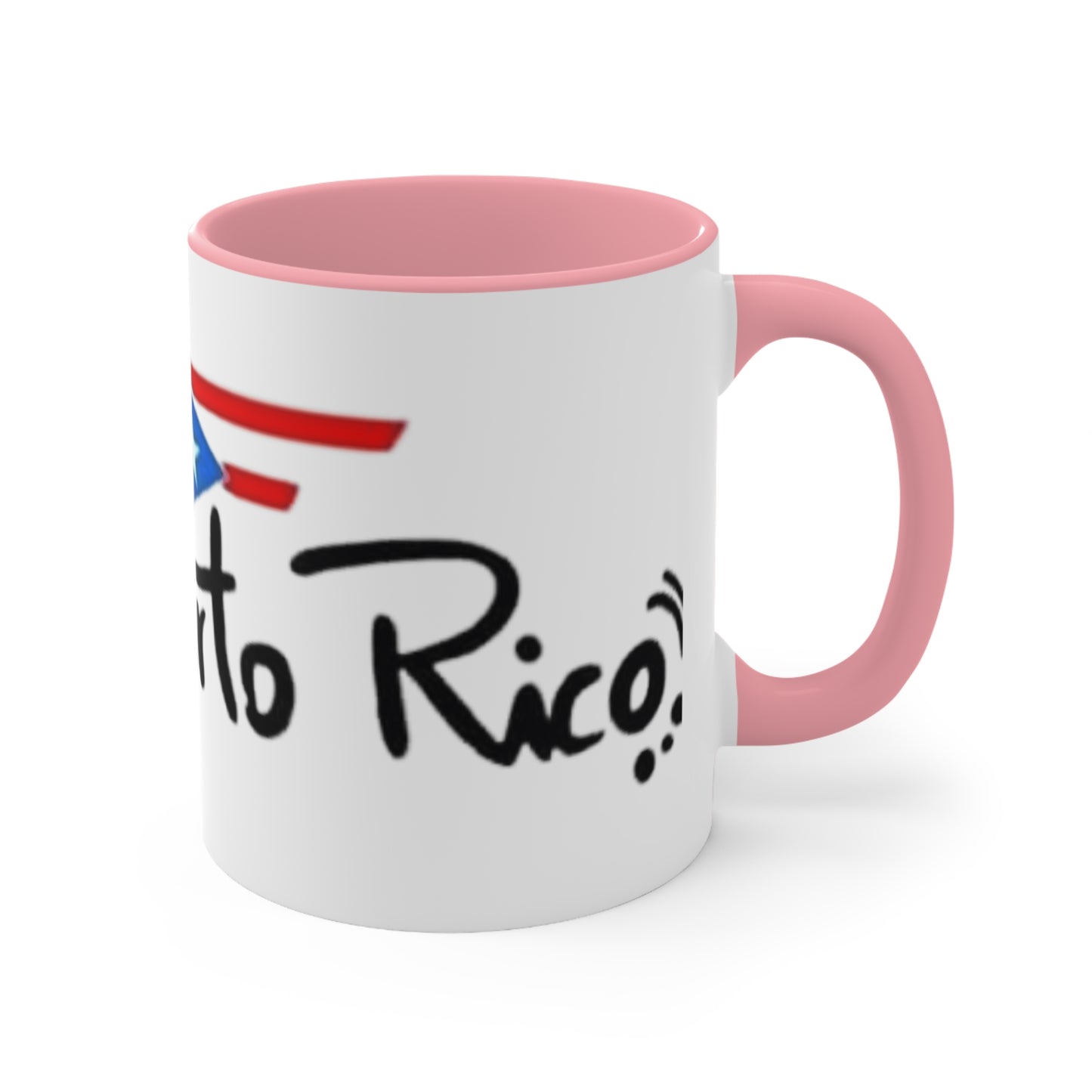 Café con Boricua: Puerto Rico-Themed Mugs & Cups Puerto Rican Flag Mug Accent Mugs