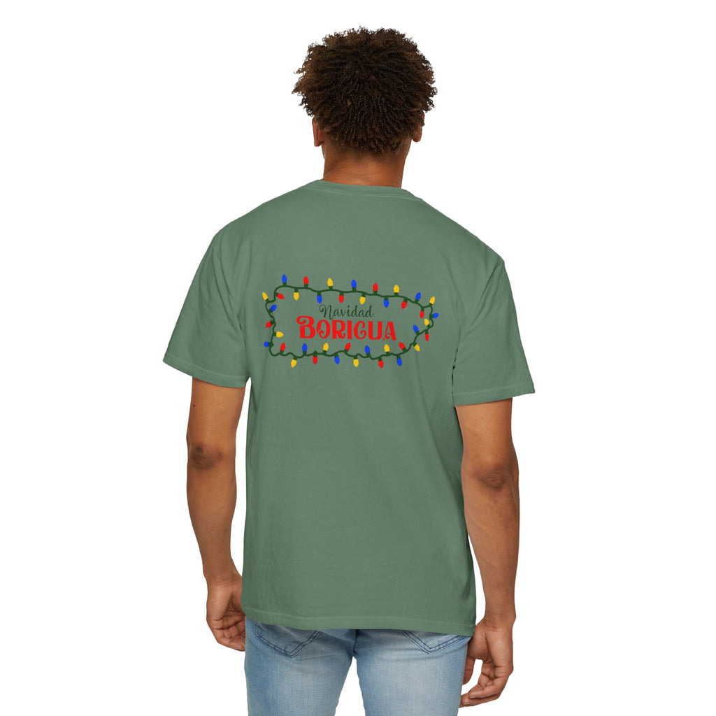Medalla Light Beer T-Shirt  Navidad Boricua Holiday Tee Puerto Rico’s Navidades