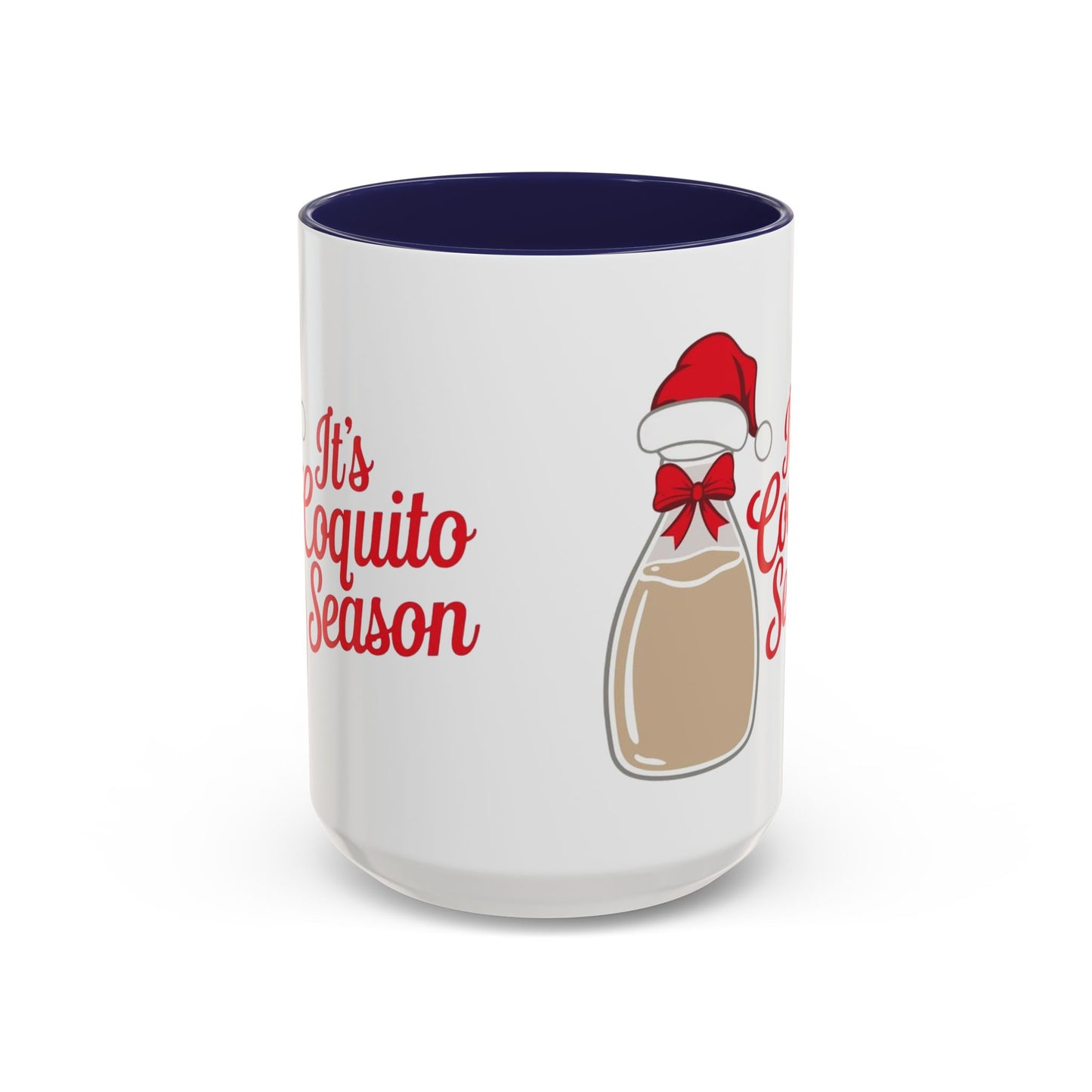 Herencia de Puerto Rico Mug Coquito Season Accent Mug Festive Holiday Coffee Cup