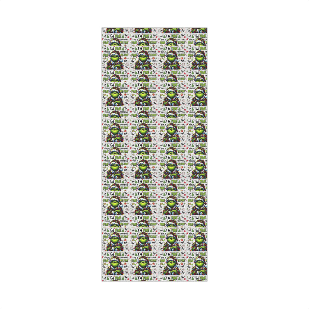 Festive Wrapping Paper  Whimsical Holiday Gift Wrap | Christmas Paper Roll | Fun & Unique Gift Packaging