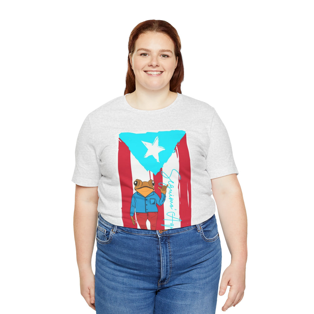 Puerto Rican Coqui Flag T‑Shirt  Boricua Pride Tee