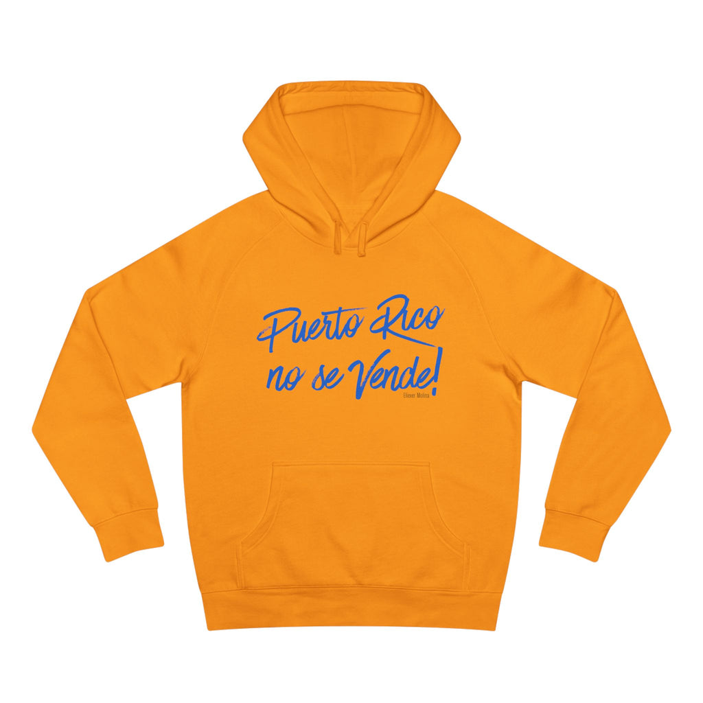 Hoodie  "Puerto Rico No Se Vende" Script Protest Pullover