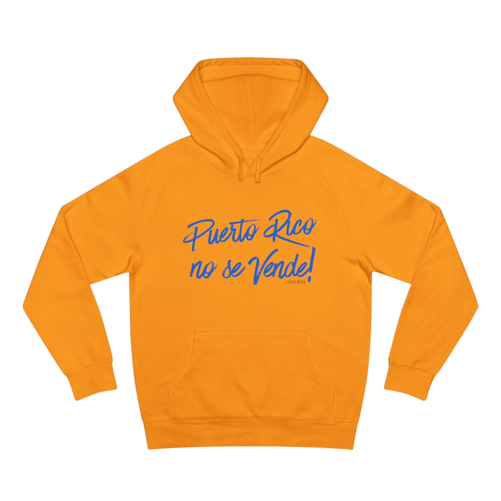 Hoodie  "Puerto Rico No Se Vende" Script Protest Pullover